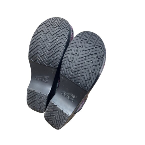 Dansko Professional womans pink black nursing clogs mules sz 9 SKU 9602 - Picture 4 of 15